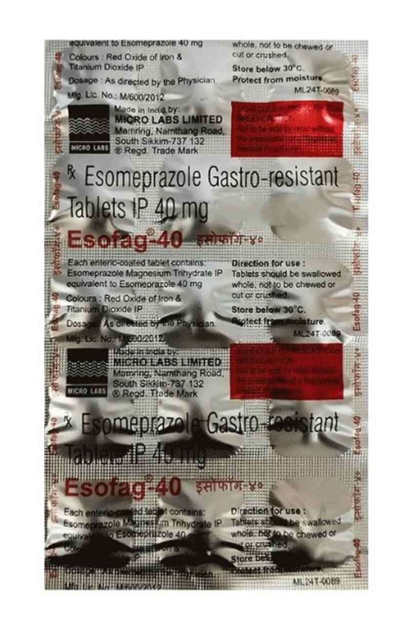 Esofag-40 Tablet Esofag-40 Tablet