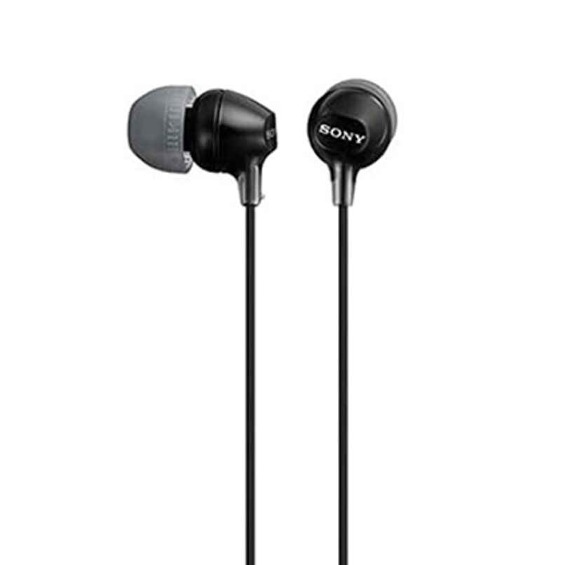 Sony MDR-EX15AP Wired Earphones - Black Sony MDR-EX15AP Wired Earphones - Black