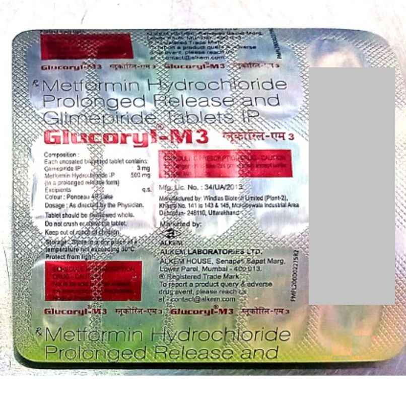 Glucoryl-M3 Tablet PR