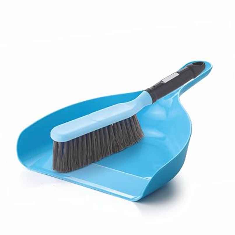 YELLOCUT Dustpan and Brush | Blue
