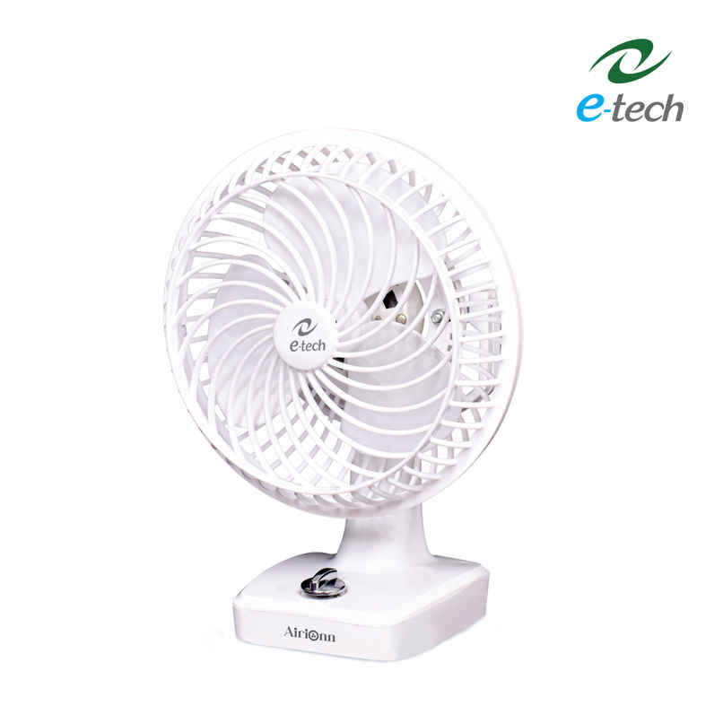 Etech AiriOnn Table and Wall Fan| Sweep 230mm (9) | RPM 2400, 2600 | Wattage 65W | High Speed