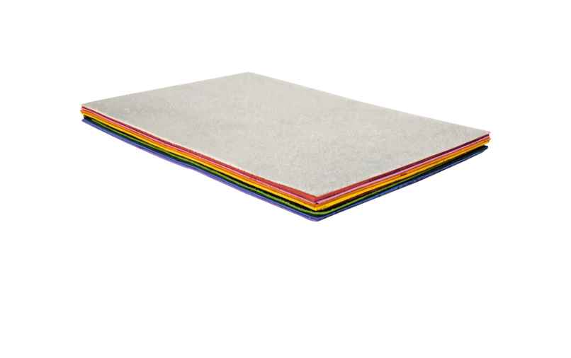 Paperbees A4 size Glitter Sparkles Foam Sheet | 2 mm Thick 10 Different Color