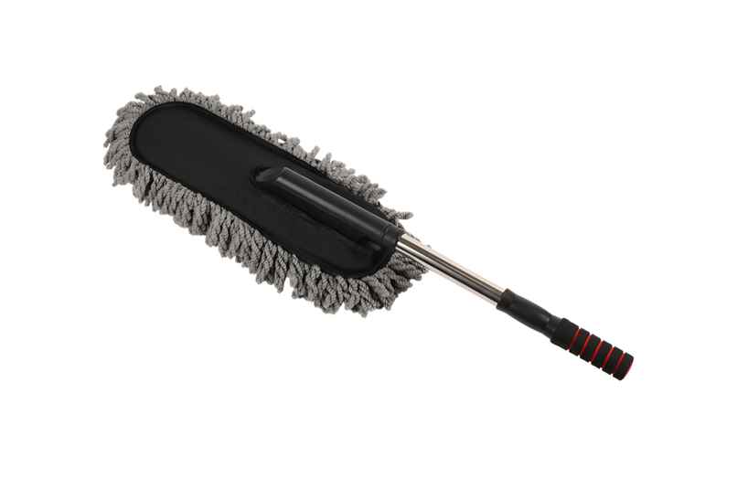 Motorzee Microfiber Car Duster Brush with Extendable Handle Wet and Dry Scratch Free Motorzee Microfiber Car Duster Brush with Extendable Handle Wet and Dry Scratch Free