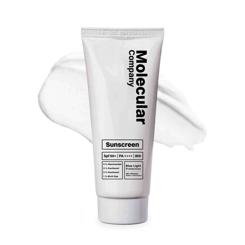 Molecular Company Sunscreen SPF 50+ PA++++ For Tan Free and Glowing Skin Molecular Company Sunscreen SPF 50+ PA++++ For Tan Free and Glowing Skin