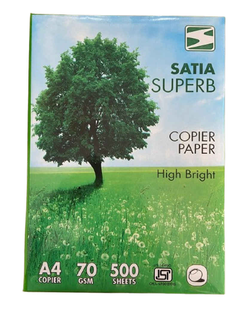 Satia A4 Copier Paper 70 Gsm, 500 Sheets