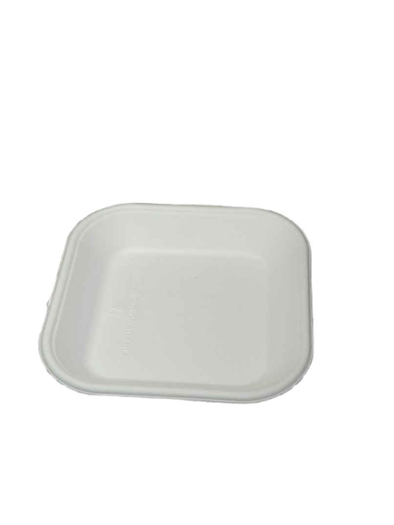 Disposable Square Oval Plate | 6 inch | Pack of 25 | Sn Cd 5.5 | Antzco Disposable Square Oval Plate | 6 inch | Pack of 25 | Sn Cd 5.5 | Antzco