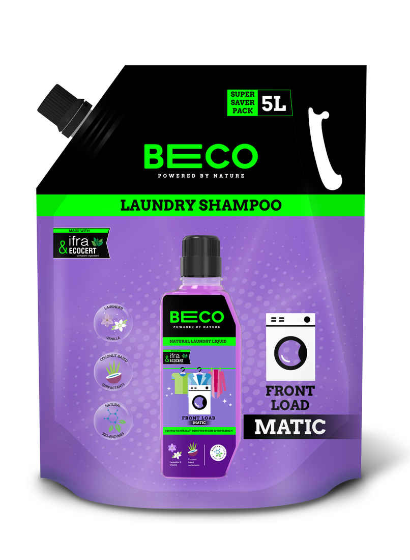 BECO Front Load Laundry Detergent Liquid Refill Jerry Can BECO Front Load Laundry Detergent Liquid Refill Jerry Can