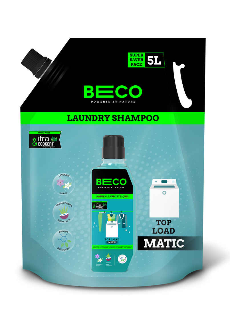 BECO Top Load Laundry Detergent Liquid Refill Jerry Can BECO Top Load Laundry Detergent Liquid Refill Jerry Can