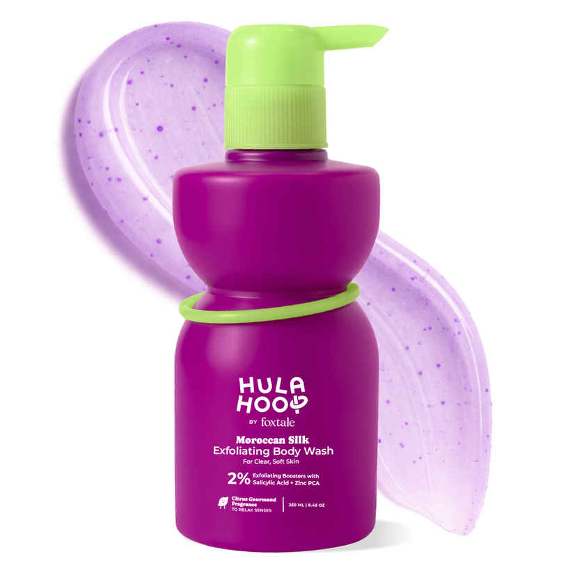 Hula Hoop Exfoliating Body Wash by Foxtale