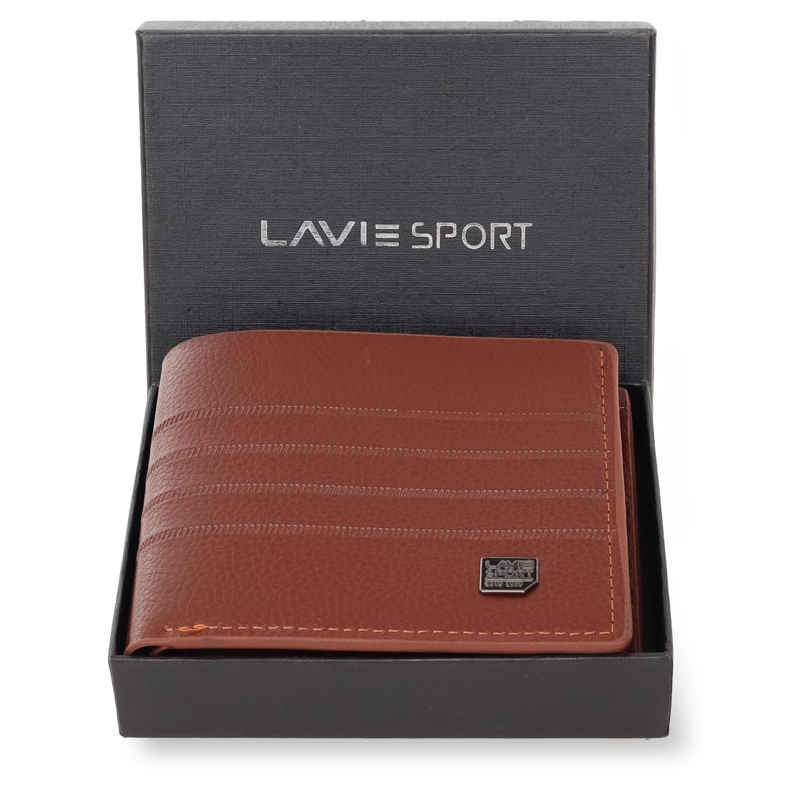 Lavie Sport Men's Alfred Z Brown Wallet | 4 Card Slot