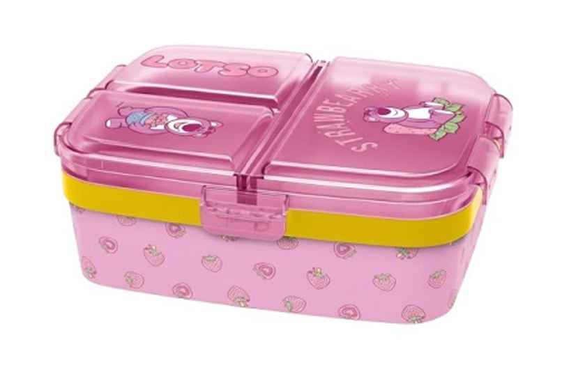 Striders Multi Compartment Rectangular Sandwich Box Toy Stridersy 3 Lotso | XL Striders Multi Compartment Rectangular Sandwich Box Toy Stridersy 3 Lotso | XL