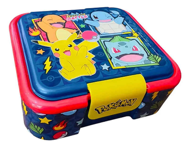 STRIDERS SUPREME MULTI COMPARTMENT SANDWICH BOX POKEMON BLUE TEAM STRIDERS SUPREME MULTI COMPARTMENT SANDWICH BOX POKEMON BLUE TEAM