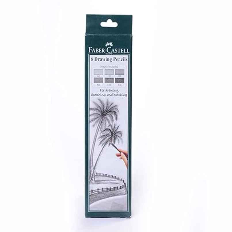 Faber-Castell Pencils Graded 6 Drawing | 111106 Faber-Castell Pencils Graded 6 Drawing | 111106