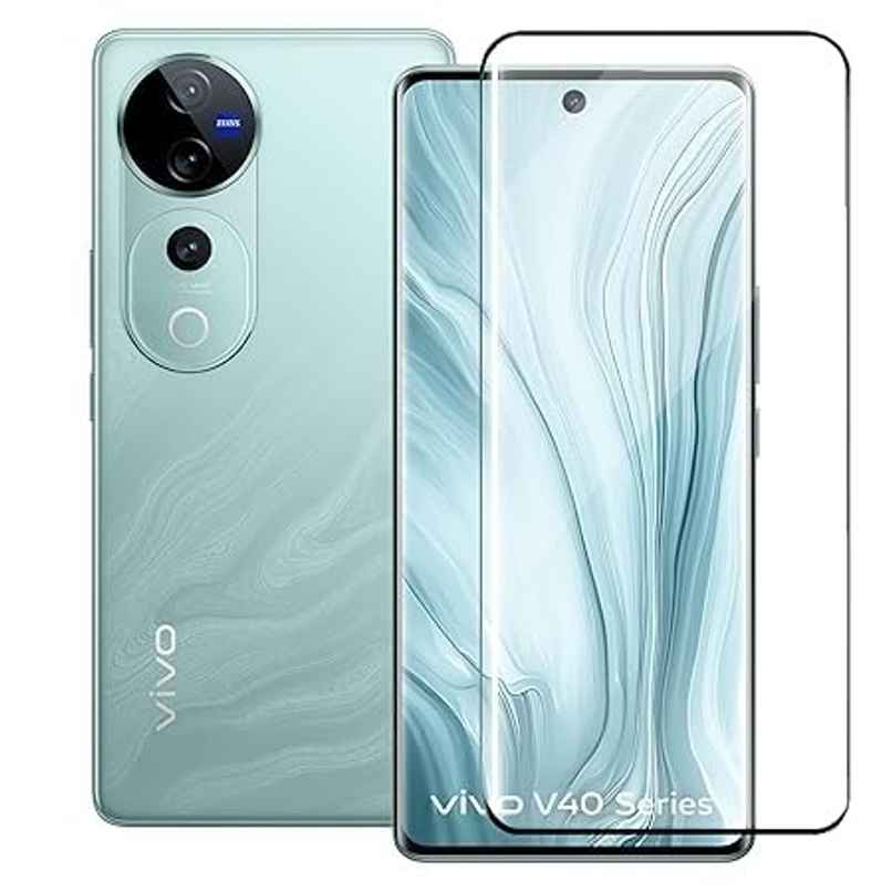 Ohonesty Edge to Edge Full Glue Tempered Glass for Vivo V40 Pro 5G