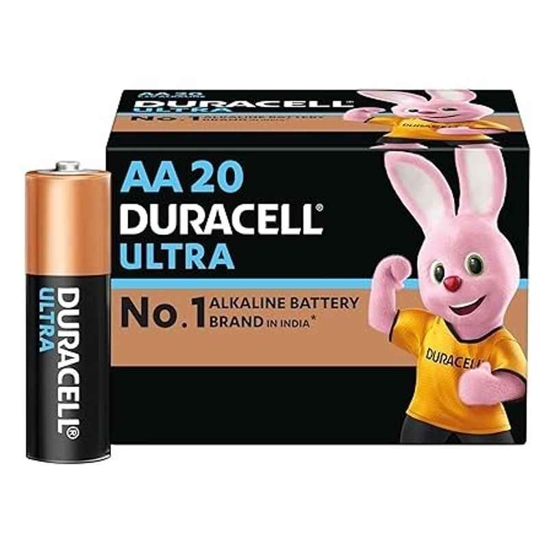 Duracell Ultra Alkaline AA Batteries | Pack of 20 Duracell Ultra Alkaline AA Batteries | Pack of 20