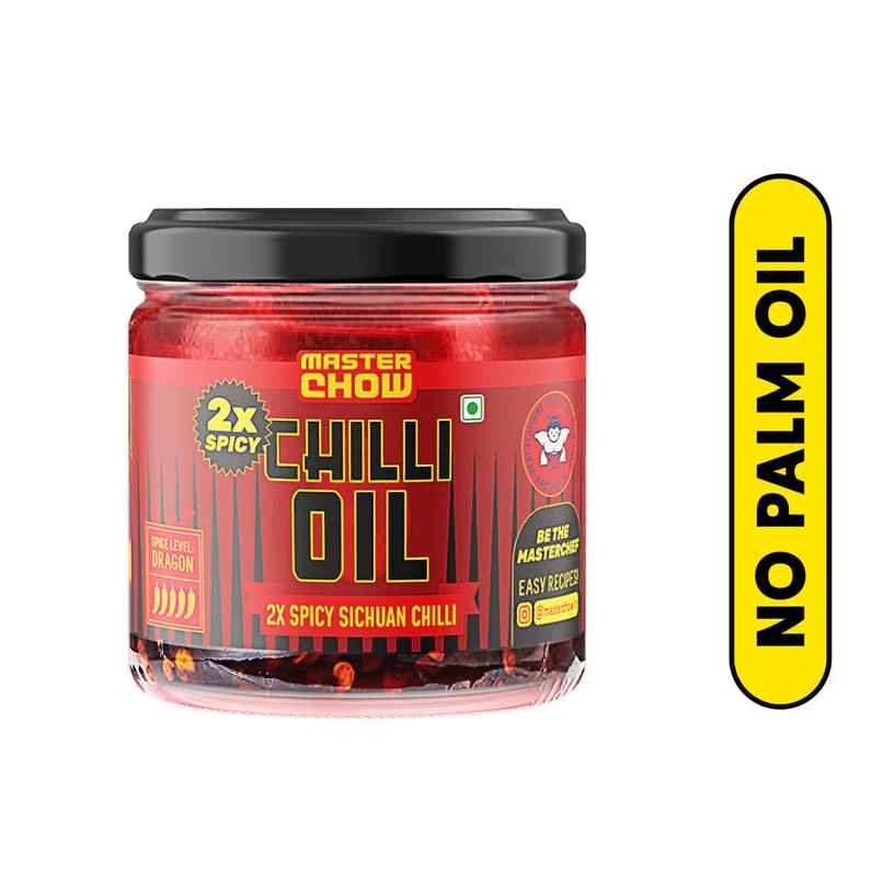 MasterChow 2X Spicy Sichuan Chilli Oil