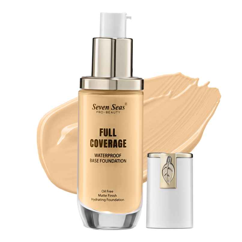 Seven Seas Full Coverage Foundation | Matte Finish Base Foundation