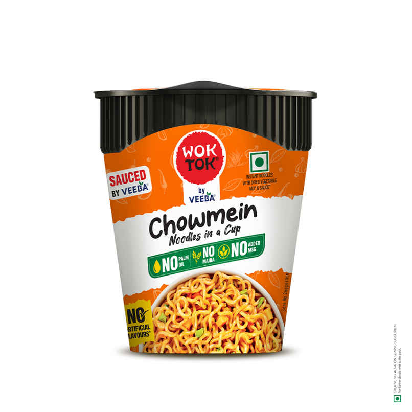Wok Tok by Veeba Chowmein Noodles in a Cup