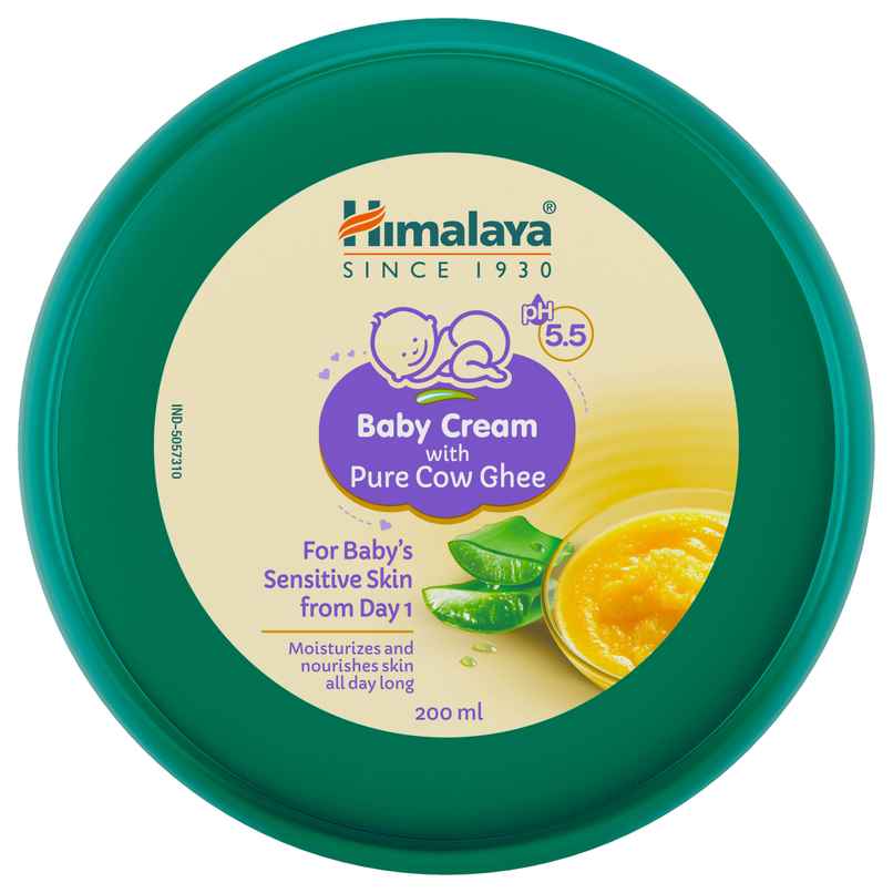Himalaya Baby Cream With Pure Cow Ghee & Ph5.5 Moisturize