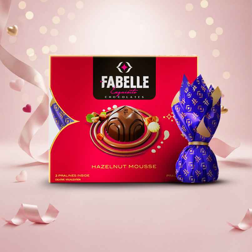 Fabelle Hazelnut Handcrafted Chocolate Truffles | Inspired by Classic Desserts | Assorted