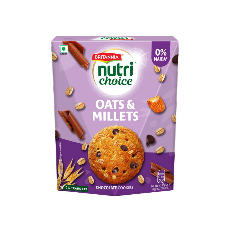 Britannia Nutrichoice Oats & Millets | Chocolate
