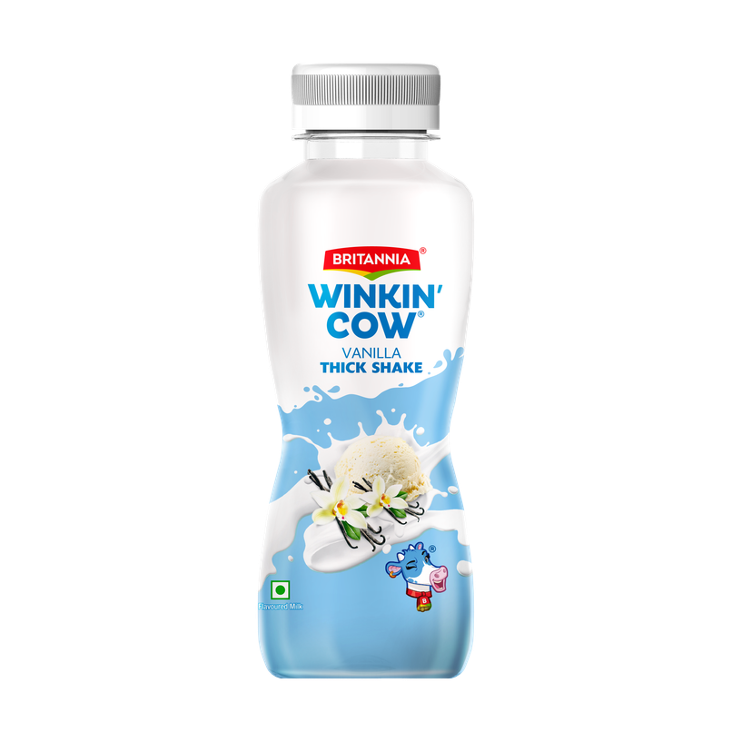 Winkin Cow Britannia Vanilla Milkshake Pet