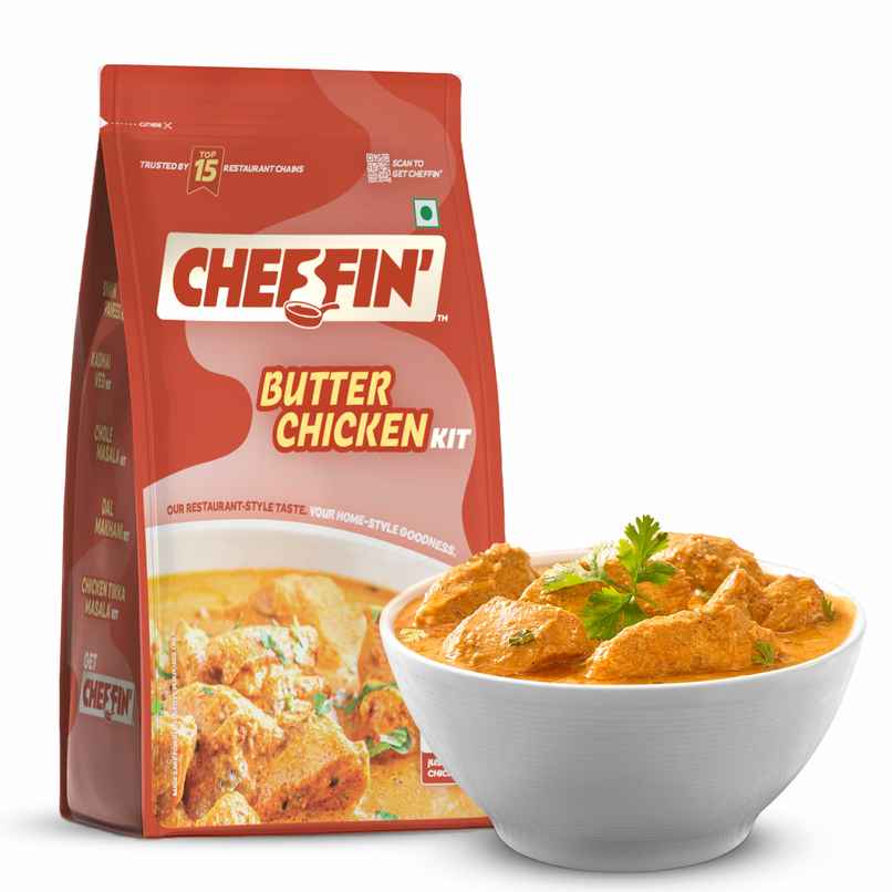 Cheffin' Butter Chicken Masala | Add Fresh Chicken | Serves 2-3 | Ready in 10 Min