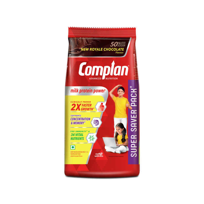 Complan Royal Chocolate Drink Mix | For 5+ years Kids