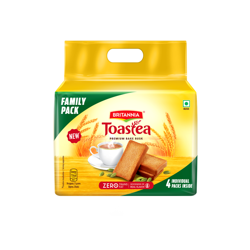 Britannia Toastea Premium Bake Rusk Family Pack Britannia Toastea Premium Bake Rusk Family Pack