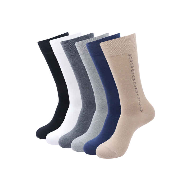 SocksXpress by Balenzia Men's Crew Socks | Cotton & Spandex | Free Size | Combo SocksXpress by Balenzia Men's Crew Socks | Cotton & Spandex | Free Size | Combo