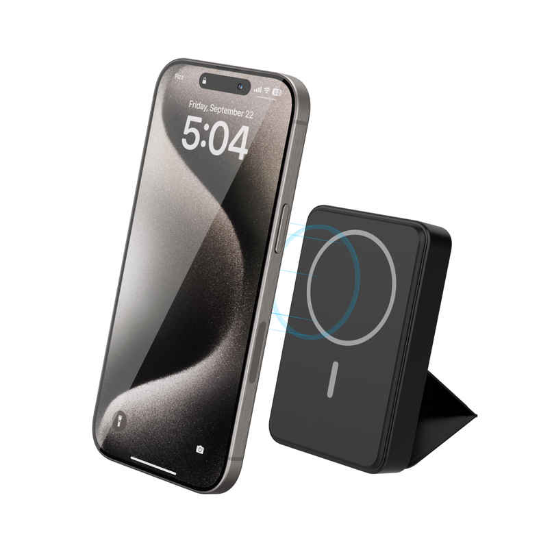 URBN 10000 mAh Stand Magsafe Power Bank (Black)