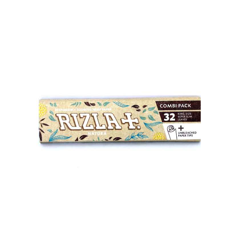 Rizla + Natura King Size Super Slim Brown Combi Pack