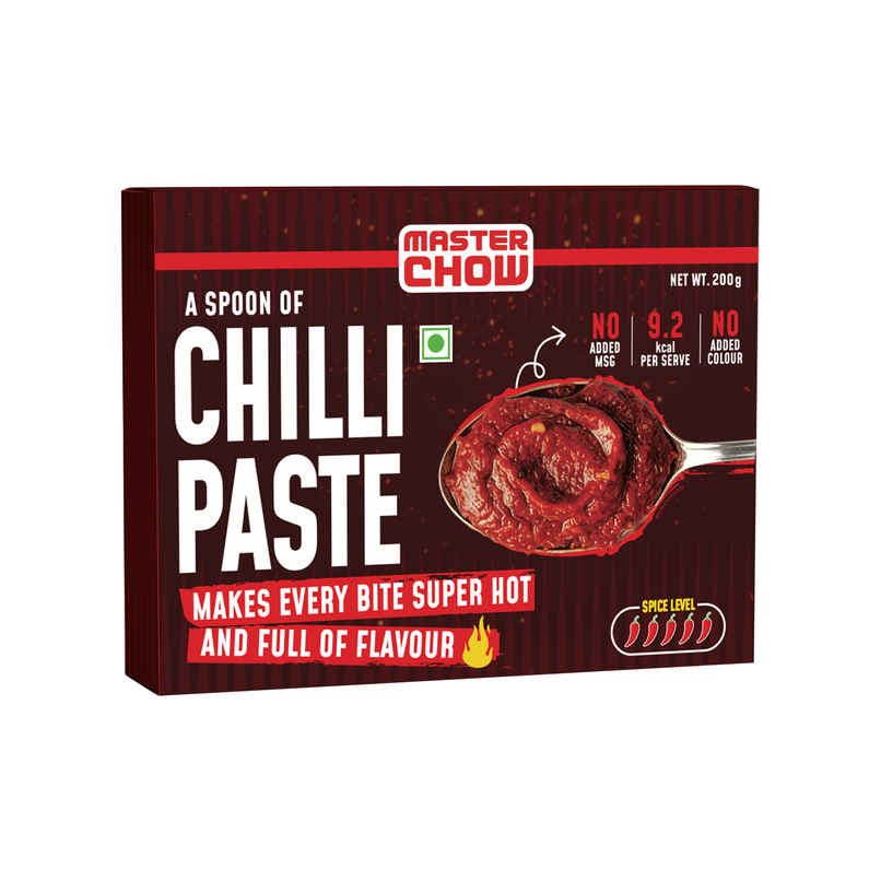 MasterChow Chilli Paste | No added Colour and MSG | Spice Level High MasterChow Chilli Paste | No added Colour and MSG | Spice Level High