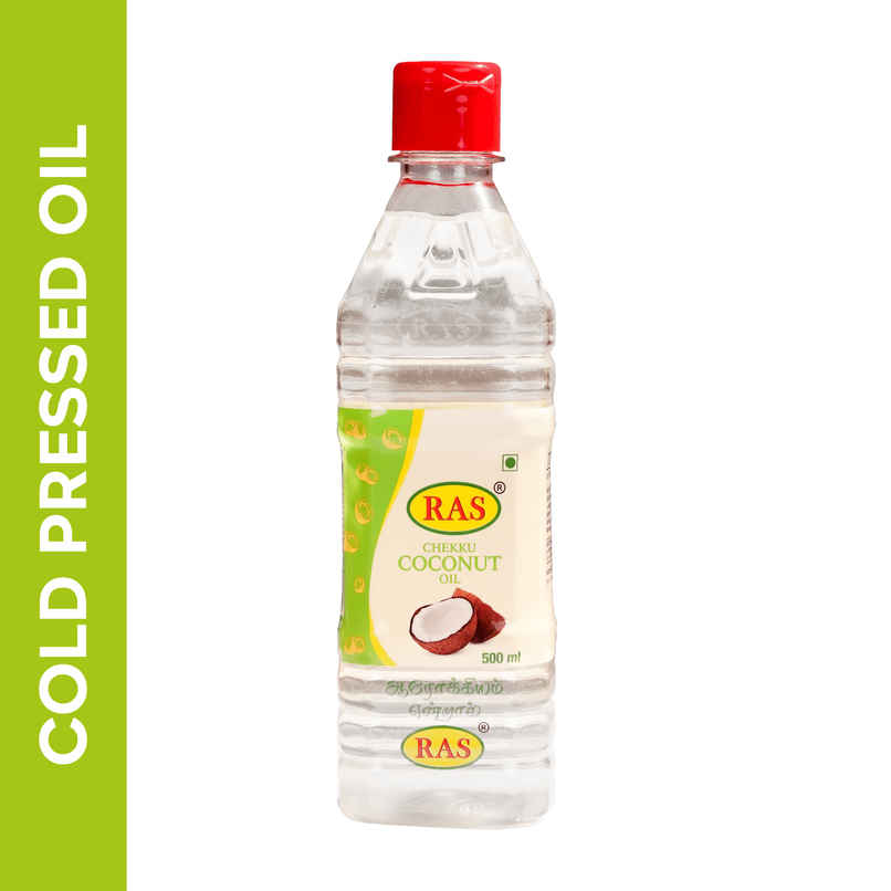 Ras Chekku Coconut Oil Bottle - Cold Pressed Oil