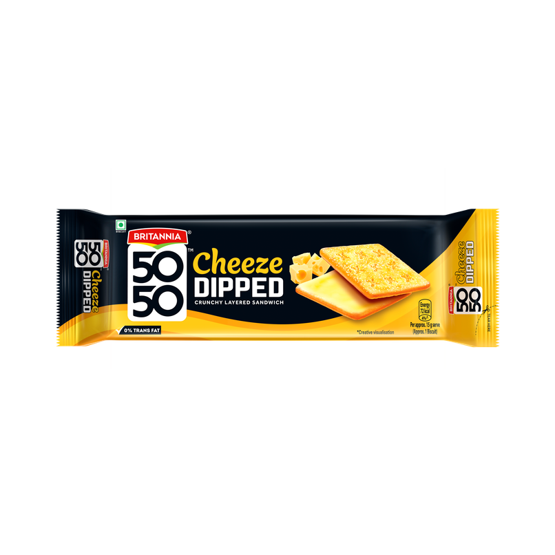 Britannia Cheeze Dipped Sandwich Biscuits