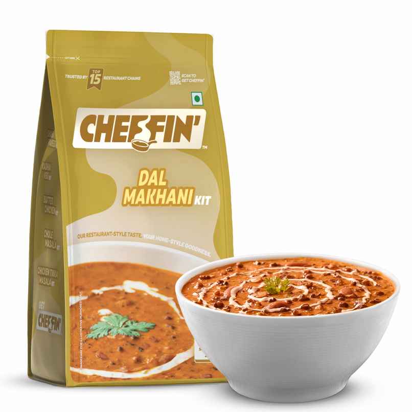 Cheffin' Dal Makhani | Gourmet Cooking Kit | Serves 2-3 | Ready in 10 Min Cheffin' Dal Makhani | Gourmet Cooking Kit | Serves 2-3 | Ready in 10 Min