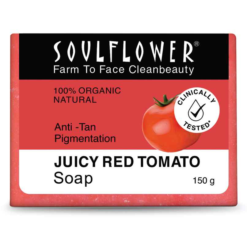 Soulflower Juicy Red Tomato Soap