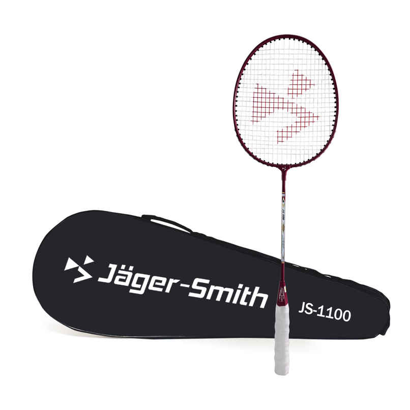 Jager Smith JS1100 Aluminium Badminton Racquet | Maroon Jager Smith JS1100 Aluminium Badminton Racquet | Maroon