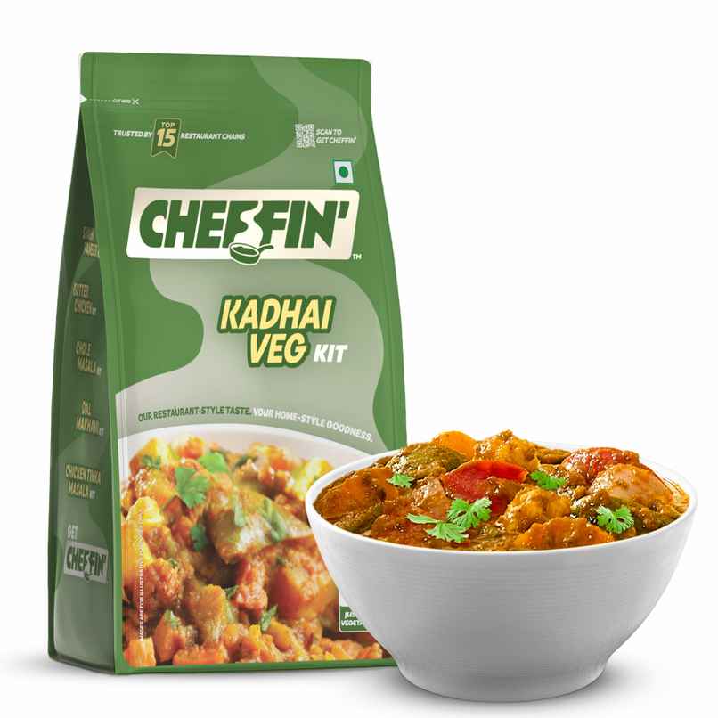 Cheffin' Kadhai Veg Masala | Add Fresh Veggies | Serves 2-3 | Ready in 10 Min