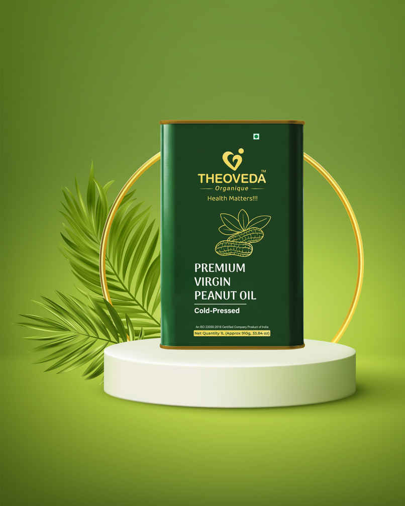 Theoveda Premium Virgin Peanut Oil Theoveda Premium Virgin Peanut Oil