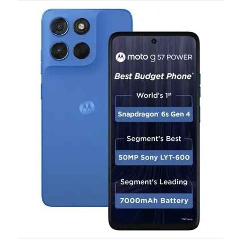 Motorola g57 Power Pantone Regatta 8GB RAM 128GB Storage Motorola g57 Power Pantone Regatta 8GB RAM 128GB Storage