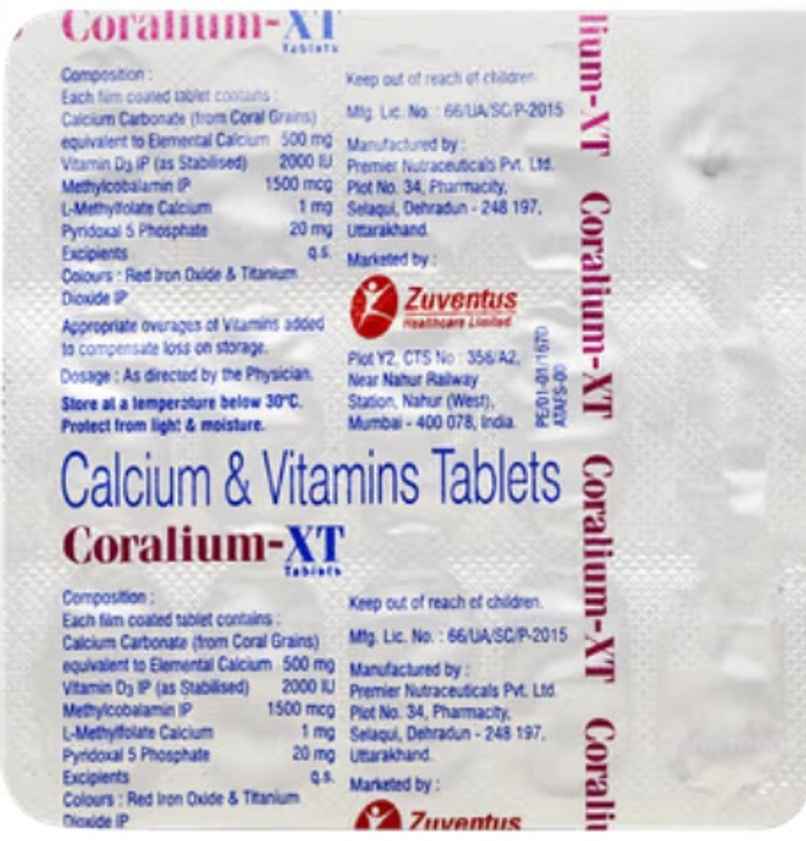 Coralium XT Tablet Coralium XT Tablet