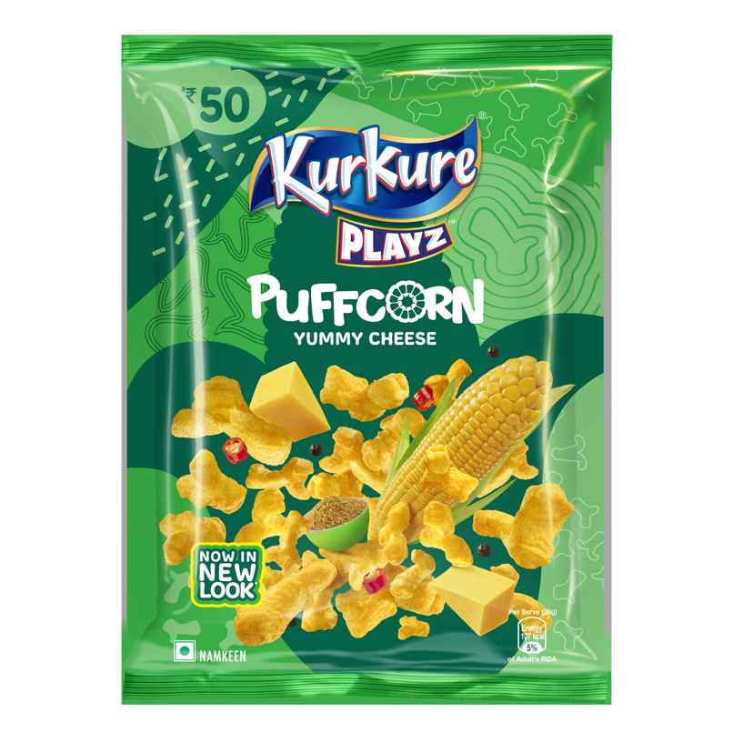 Kurkure Namkeen Playz Puffcorn Yummy Cheese | Snacks