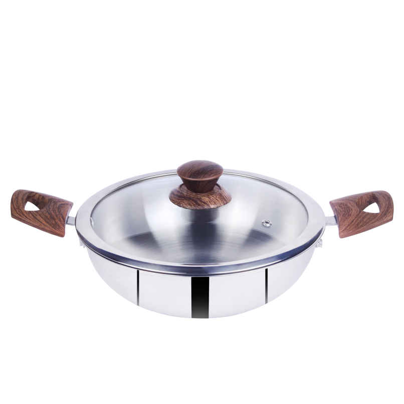 Bombay Kookware TRI PLY KADAI 24 CM Bombay Kookware TRI PLY KADAI 24 CM