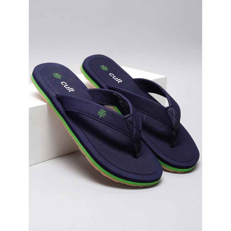 cult Men's Vetra Flip Flops | Navy - UK 6