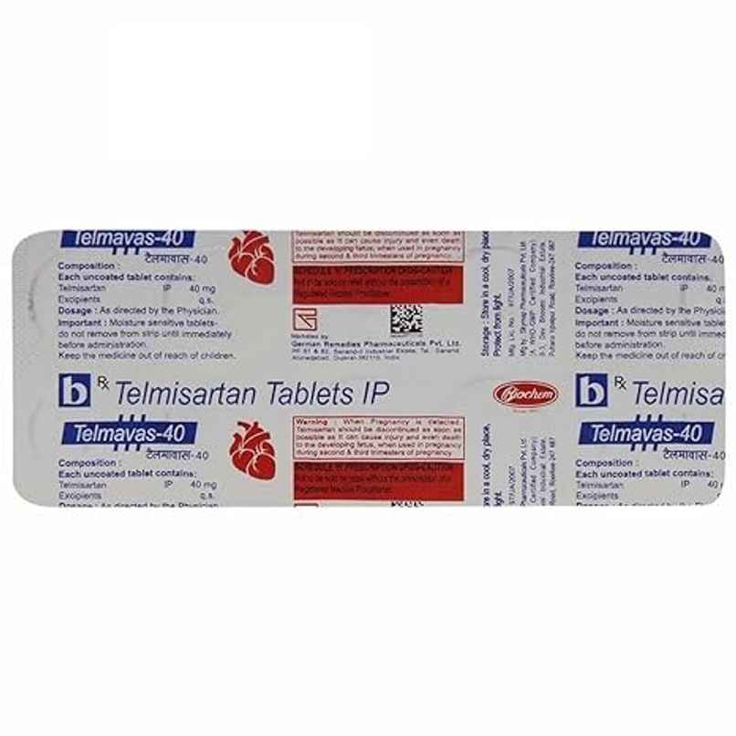 Telmavas-40 Tablet