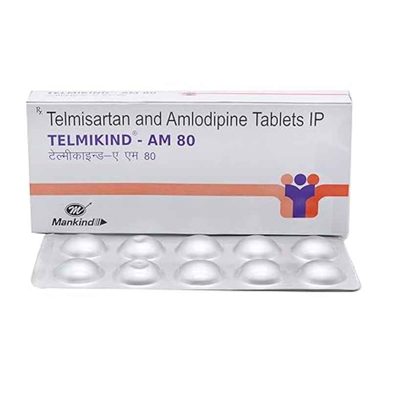 Telmikind-AM 80 Tablet