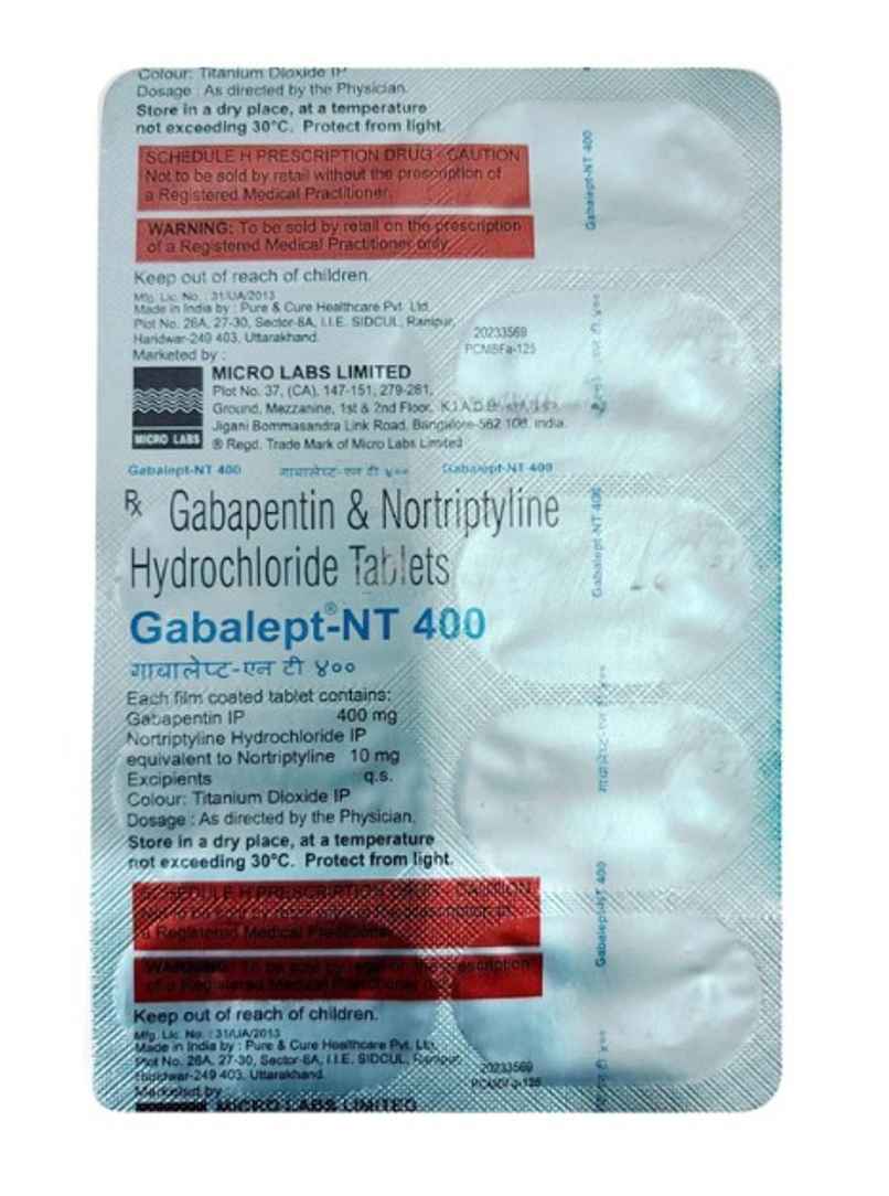 Gabadep-NT 400 Tablet