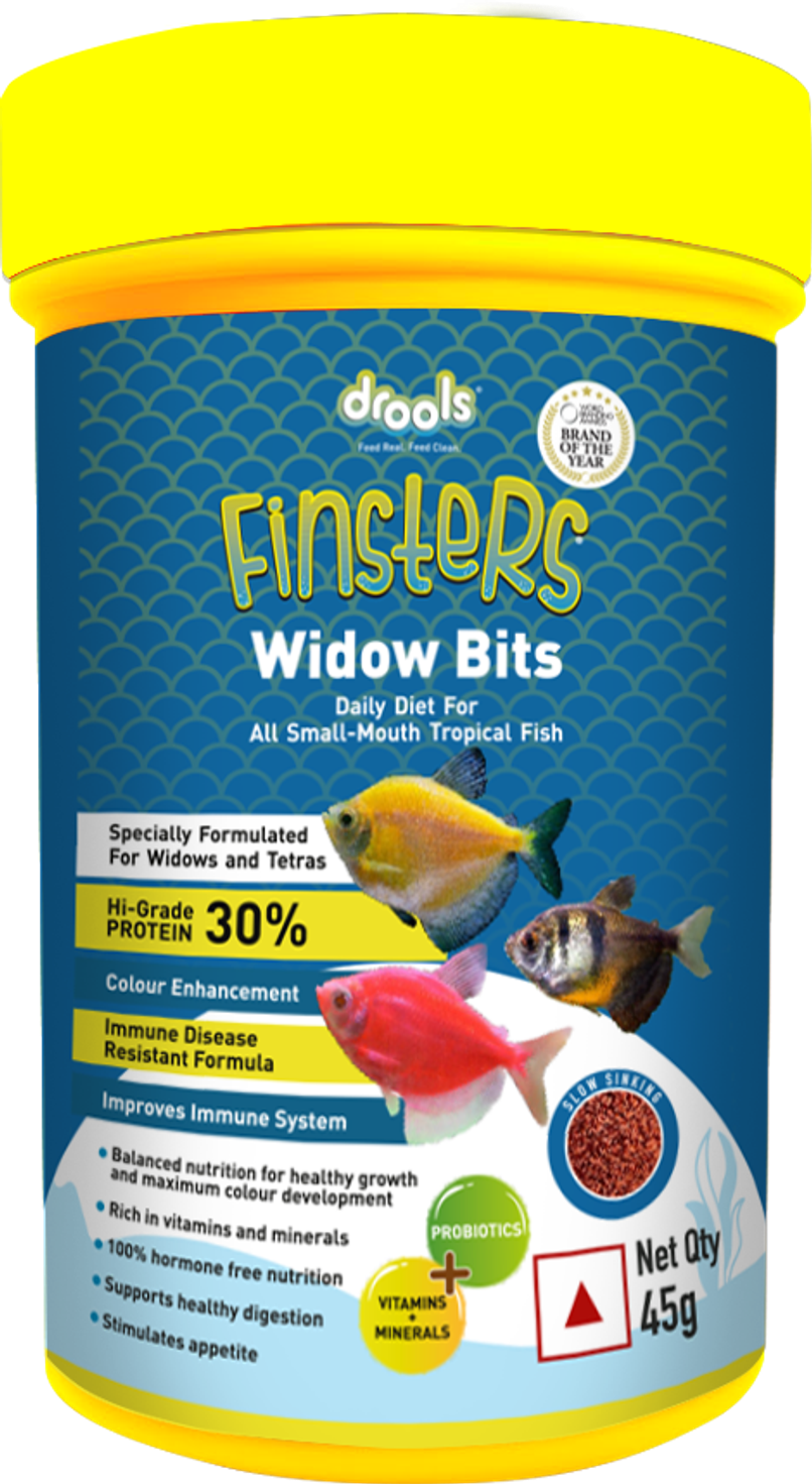 Drools Finsters Widow Bits Fish Food Drools Finsters Widow Bits Fish Food