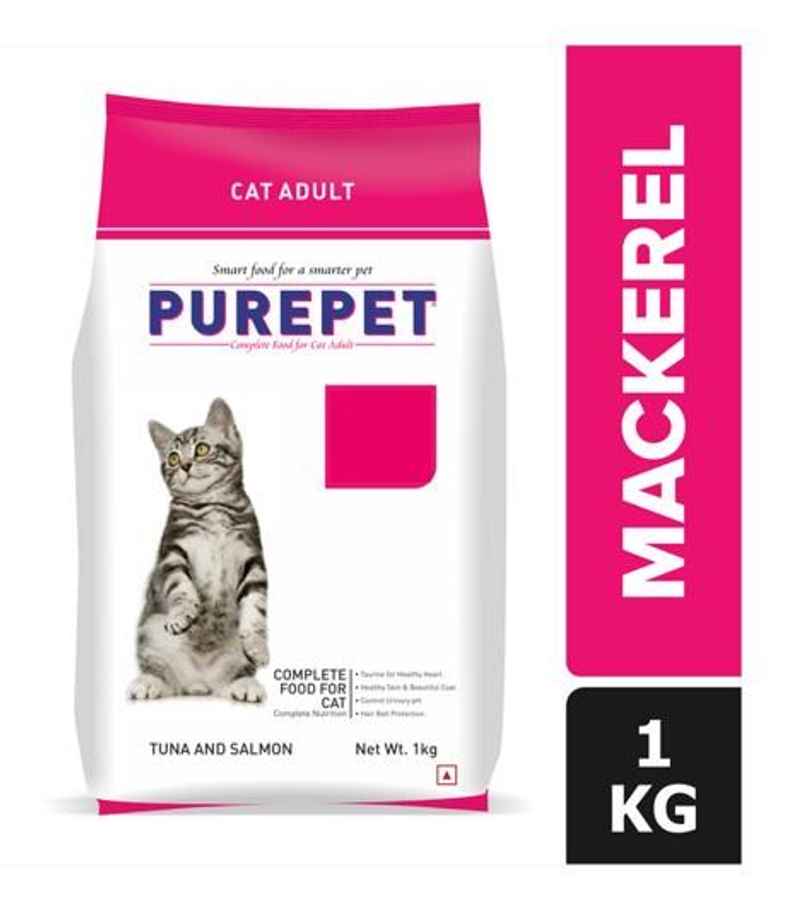 Purepet Tuna & Salmon Adult Dry Cat Food